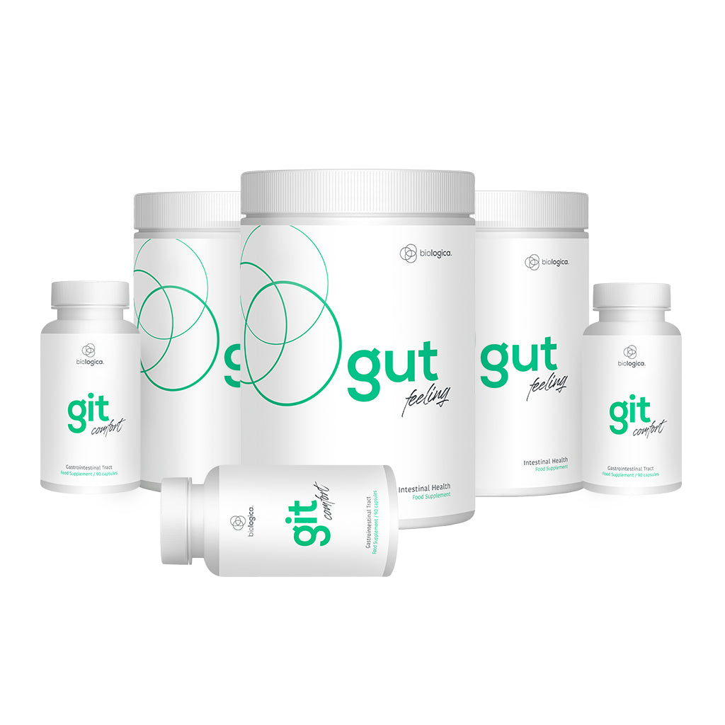 GUT feeling + GIT comfort